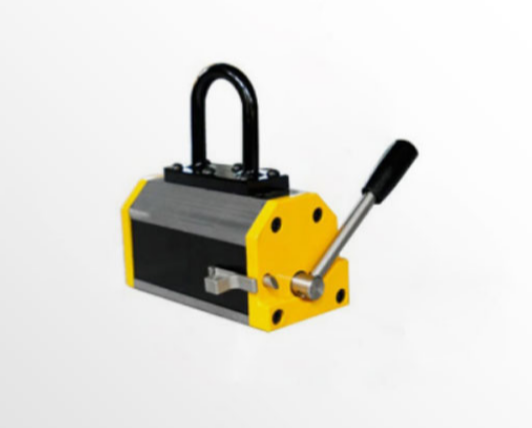 吊裝圓鋼鋼管用永磁吊，確保工件不損傷